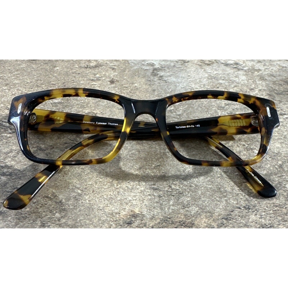 Dolabany Eyewear THOMAS Tortoise Brown Eyeglasses Frame 51-19-145-34mm G13